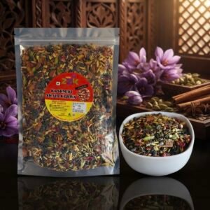 Kashmiri Shahi Kehwa | Premium Traditional Saffron Green Tea with Dry Fruits & Spices (250g)